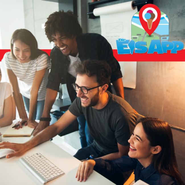 Ein Programmier Team Das TEam der Eis App