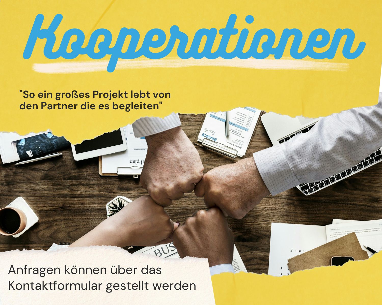 Kooperation voll